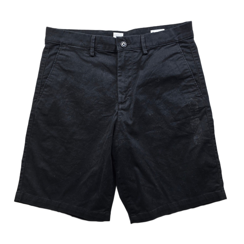 Gap Essential Khaki Shorts Mens 30 Black Cotton Stretch 9" Inseam Chino NEW